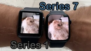Apple Watch: Series 7 vs Series 1 (2021)