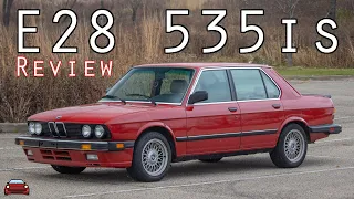 1987 BMW 535is Review - An Obediant 80's Luxury Sedan!