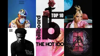 Billboard Hot 100 Top 10 13 June, 2020 - SAINt JHN, Doja Cat, Lady Gaga, Dababy, Dua Lipa