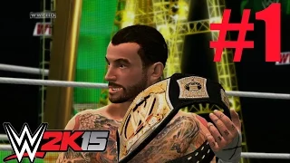 WWE 2K15 2K Showcase - CM Punk vs John Cena MITB 2011 (Hustle, Loyalty, Disrespect Part 1)