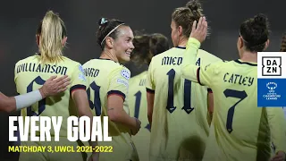 Every Goal From Matchday 3 | UWCL 2021-2022