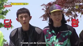 Code Kunst and Nucksal performing Perfume [Running Man | Ep. 458]