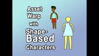 How to Create a Shape-Based Character and Animate with Asset Warp in Adobe Animate