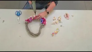 DIY Heart Wreath Instructional Video - Petals Craft