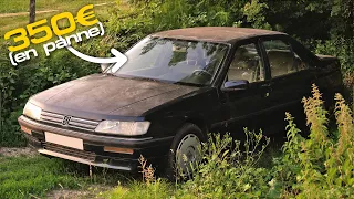 I bought the cheapest car around : will I drive it back? Peugeot 605 épisode 1