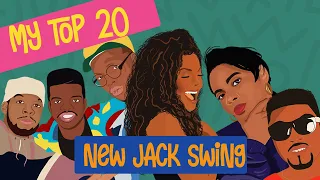 MY TOP 20 NEW JACK SWING TRACKS BY DIYANNA MONET