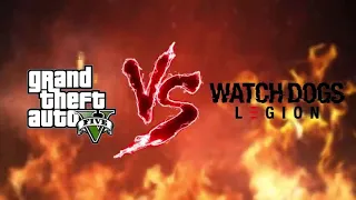 GTA 5 vs  Watch Dogs Legion   Ultimate Face Off480P