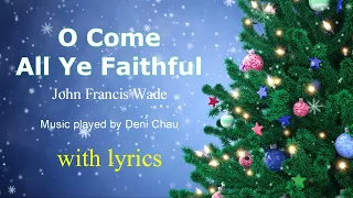 O Come All Ye Faithful - instrumental with lyrics