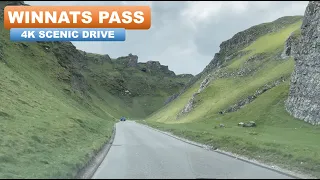4K Scenic Drive - Winnats Pass - Peak District