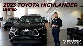 2023 Toyota Highlander Limited SUV Review | Performance Toyota
