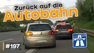 Sliden auf Autobahn, Gaffen nach Unfall und Drift im Kreisverkehr | #GERMAN #DASHCAM | #197