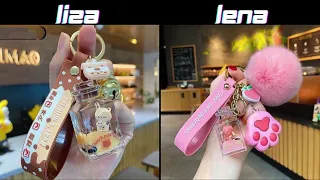 liza vs lena 🥀 outside outfit thing ❣️ treading video 💗
