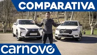 Lexus RX 450h L vs DS 7 Crossback - SUV / Comparativa / Review / Prueba / Test en español | Carnovo