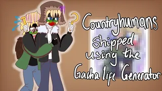 Using Gacha Life's Random Ship Generator // Countryhumans // Enjoy