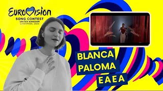 Moldavian girl reacts to Blanca Paloma - Eaea | Spain 🇪🇸 | Eurovision 2023 [REACTION] [REACCIÓN]