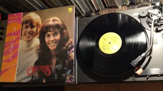 遙かなる影(THEY LONG TO BE) CLOSE TO YOU / カーペンターズ Carpenters 『青春のハーモニー』LPレコード1973年