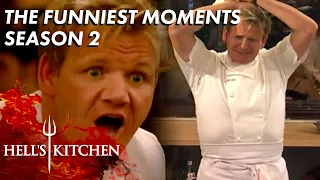 The FUNNIEST Moments Of Season 2 | Hell's Kitchen