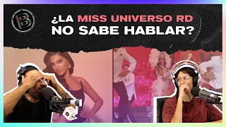 ¿ES VERDAD QUE LA MISS UNIVERSO RD CELINEE SANTOS NO SABE HABLAR? 😨 - Radio Bizarro