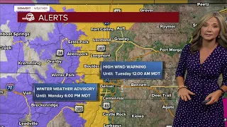 Damaging wind gusts possible across the Denver metro area