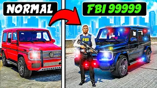 Upgrading Cars to FBI Cars in GTA 5! But someone wasn't happy...