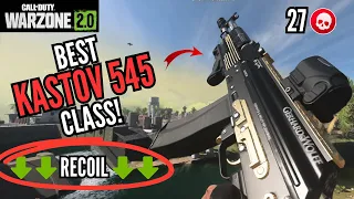 *27 KILLS* With the #1 LOW RECOIL AR in Warzone 2! (KASTOV 545 CLASS SETUP) SEASON 5