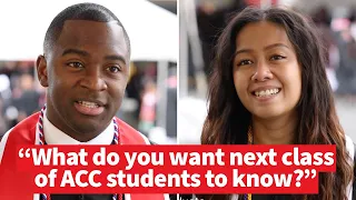 ACC grads give advice to next generation of healthcare students