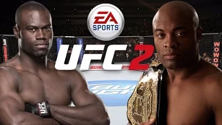 UFC 2 - 1:29 KO! - Uriah Hall VS Anderson Silva