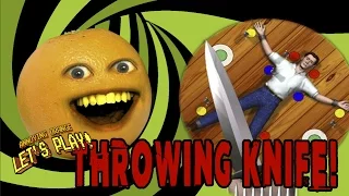 Annoying Orange Plays - Throwing Knife!