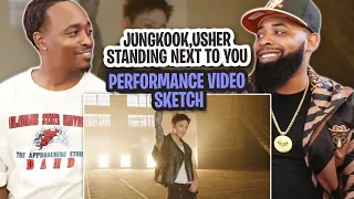 TRE-TV REACTS -정국 (Jung Kook), Usher ‘Standing Next to You - USHER Remix’ Performance Video Sketch-