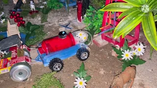 diy tractor mini water pump science project ||@Creative mini || keepvilla