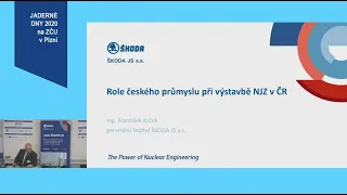 Jaderné dny 2020 - František Krček