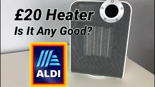 Is Aldi's £20 Ceramic Heater Any Good?