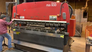 AMADA RG100 CNC PRESS BRAKE