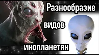 Разнообразие видов инопланетян