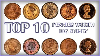 Top 10 Canadian Pennies Worth Money - Holy Grail Specimen Pennies