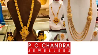 PC Chandra Gold Lohori & Sita Haar Collection with weight & price| 2022 Designs| #jewellery #gold