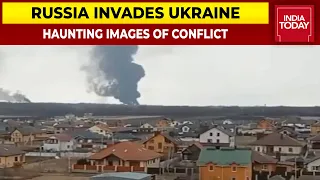 Vinnytsia Airport Burned Down; Missile Attack In Irpin | Haunting Images Of Russia-Ukraine Conflict