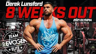 Road to the Olympia Derek Lunsford 8 Weeks out