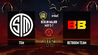 Dota2 - TSM vs BetBoom Team - Game 1 - ESL One Berlin 2023 - Group A