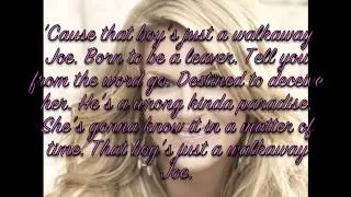 Walkaway Joe by Trisha Yearwood Lyrics