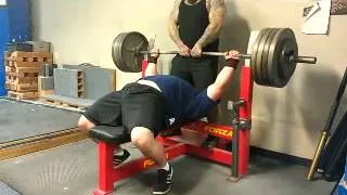 455 Bench Press Justin Randal