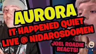 AURORA | It Happened Quiet (Live at Nidarosdomen) - Roadie Reacts
