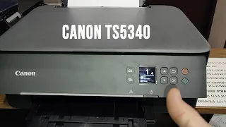 Canon TS5340 самостоятельное обслуживание и ремонт принтер не печатает или печатает с полосами