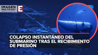 Mueren los 5 tripulantes del Sumergible del Titanic