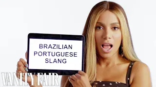 Singer Anitta Teaches You Brazilian-Portuguese Slang | Vanity Fair