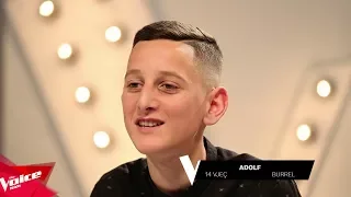 Adolf - Introduction video | The Blind Auditions | The Voice Kids Albania 2018