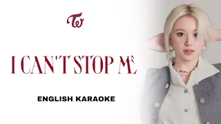 TWICE - I CAN’T STOP ME - ENGLISH KARAOKE / INSTRUMENTAL