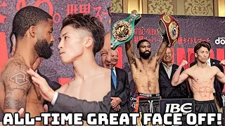 NAOYA INOUE 井上 尚弥 GIVES STEPHEN FULTON DEATH STARE AT WEIGH-IN BUT PHILLY DON'T FEAR MONSTERS!!!