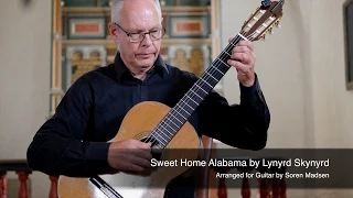 Sweet Home Alabama (Lynyrd Skynyrd) - Danish Guitar Performance - Soren Madsen