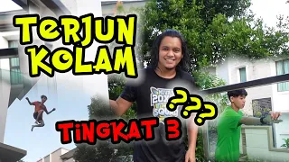 Terjun Kolam Tingkat 3 ??? oyot ketar lutut wooo